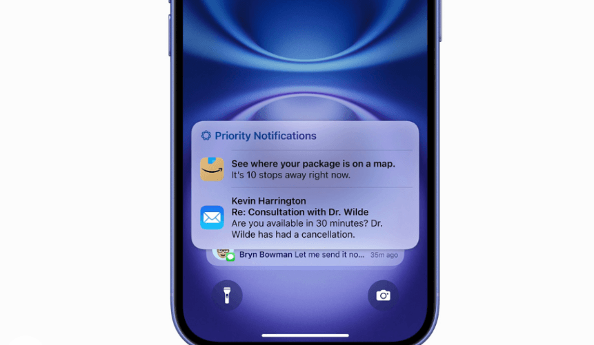 Thông báo ưu tiên (Nguồn: Apple)